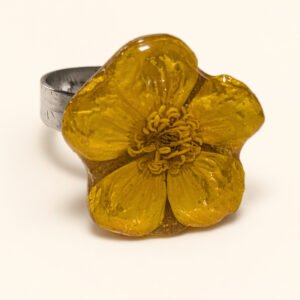 Bague bohème Bouton d'Or